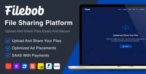 Filebob – File Sharing And Storage Platform