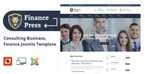 Finance Press – Consulting Business Joomla Template