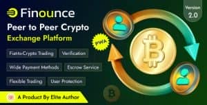 Finounce – Peer to Peer (P2P ) Crypto Exchange Marketplace Script