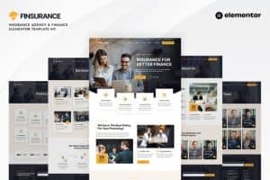 Finsurance – Insurance Agency & Finance Template Kit