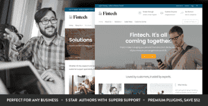 Fintech – Startup WordPress Theme