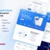 Fintex – Mobile App & Fintech Startup Elementor Template Kit