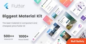 Biggest Pro Widget Flutter Kits – Best Selling Flutter Widget Kit 3.0 Flutter UI Kit