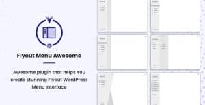 Vertical Slide Menu WordPress Plugin – Flyout Menu Awesome