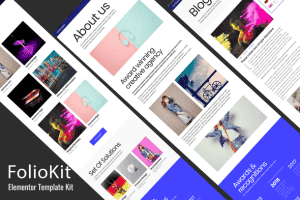 Foliokit – Personal Portfolio Elementor Pro Template Kit