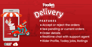 Foodies – Android Delivery Boy Mobile App v1.0