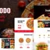 Foodo – Fast Food & Pizza Elementor Template Kit