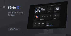 Gridx Personal Portfolio WordPress