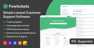 Fowtickets – Simple Customer Support Software With Ticketing System And Knowledge Base