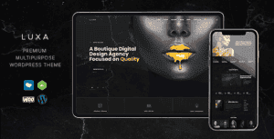 Luxa – Luxury Black MultiPurpose WordPress Theme