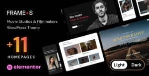 Frames – Movie Studios & Filmmakers WordPress theme