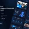 Frinex | Blockchain Cryptocurrency & Bitcoin Elementor Template Kit