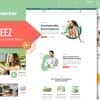 Fruteez – Healthy Food & Drinks Brand Elementor Template Kit