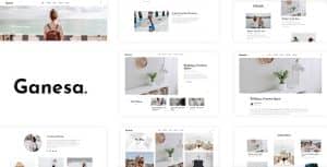 Ganesa – Minimal WordPress Personal Blog Theme