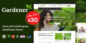 Gardener – Lawn and Landscaping WordPress Theme