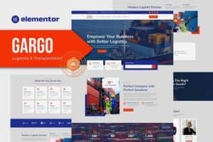 Gargo – Logistics & Transportation Elementor Template Kit