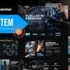 Gaztem – Custom Motorcycle Garage Elementor Template Kit
