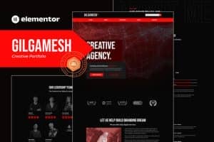 Gilgamesh – Creative Portfolio Elementor Template Kit