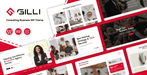 Gilli – Business Consulting WordPress Theme