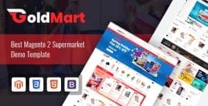 GoldMart – Modern Marketplace Magento 2 Theme