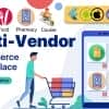 Multi Vendor Food, Grocery, Pharmacy Delivery App with Admin Panel | GoMarket