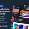 GonQ Creative Portfolio Agency Elementor Template Kit