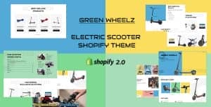 GreenWheelz – Single Product Shopify OS 2.0