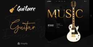 Guitare – Instruments, Music Store Shopify Theme