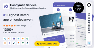 Handyman Service – On-Demand Home Service Flutter App with ChatGPT Integration