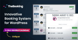 Team Booking – WordPress Booking and Appointment Scheduling System