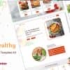 Healthy – Restaurant Elementor Template Kit