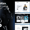HireAlex – CV & Portfolio Elementor Template Kit