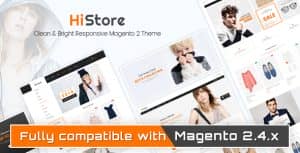 HiStore – Clean and Bright Responsive Magento 2 Theme