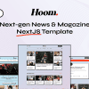 Hoom – News & Magazine NextJS Template