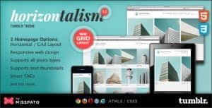 Horizontalism Tumblr Theme