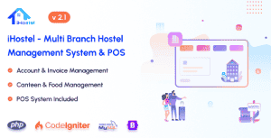 iHostel – iNiLabs Multi Branch Hostel Management System & POS