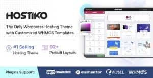 Hostiko – Hosting WordPress & WHMCS Theme