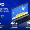 Hostiko – Hosting HTML & WHMCS Template With Isometric Design