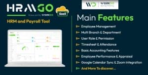 HRMGo SaaS – HRM and Payroll Tool