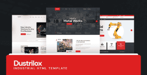 Dustrilox – Factory & Industry HTML5 Template
