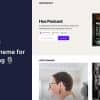 Hue – Ghost CMS Theme for Podcasting