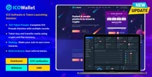 ICOWallet- ICO Script | Complete ICO Software and Token Launching Solution