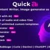 QuickAI OpenAI – ChatGPT – AI Writing Assistant and Content Creator as SaaS