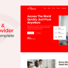 Albanet – Broadband & Internet Provider Landing Page Template