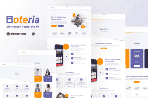 Hoteria – Hotel Service Elementor Template Kit