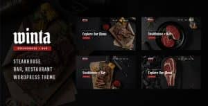 Winta – Steakhouse Restaurant WordPress Theme