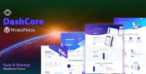 DashCore – Startup & Software WordPress Theme