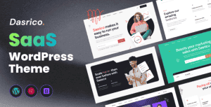 Dasrico – SaaS Website WordPress Theme