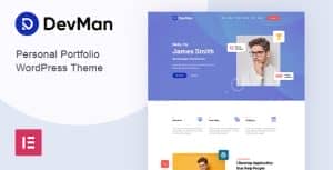 Devman – Personal Portfolio WordPress Theme
