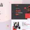 Aali – Personal Portfolio WordPress Theme